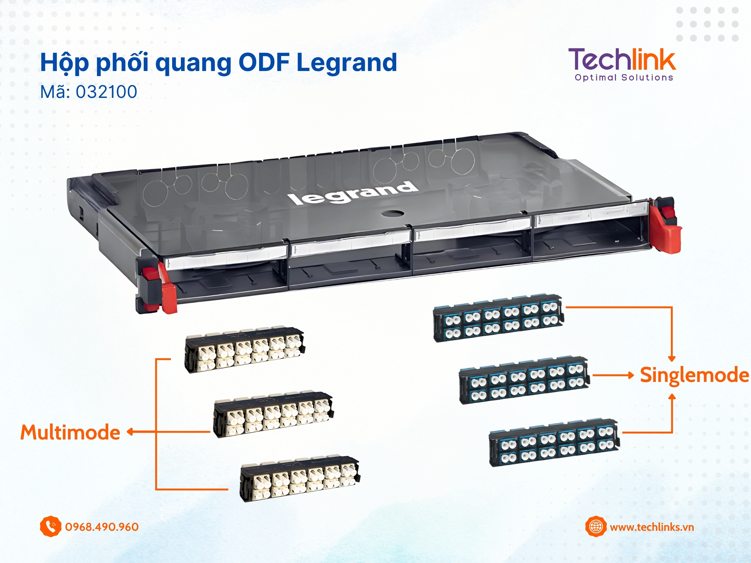 Hộp phối quang ODF Legrand