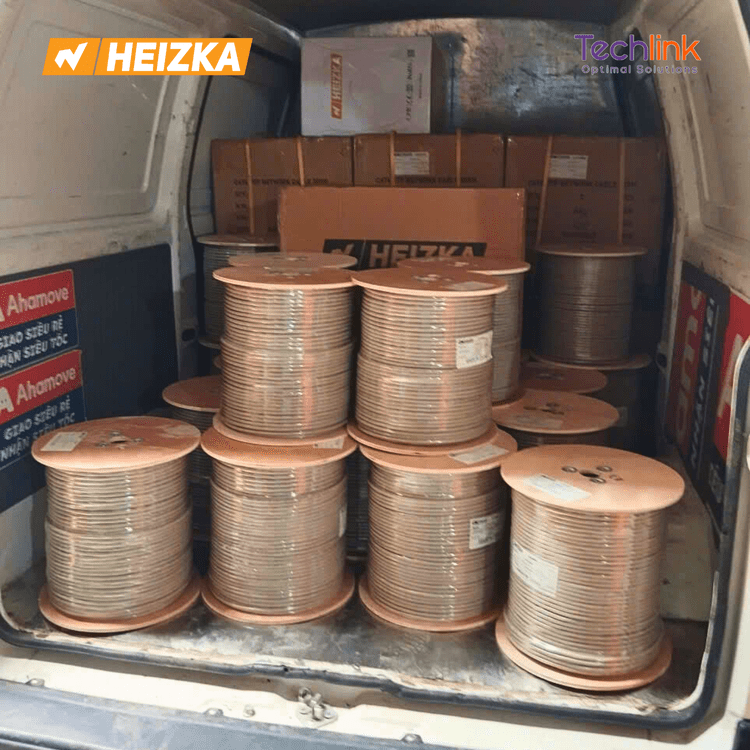 Cáp điều khiển Heizka 14AWG cuộn 305m