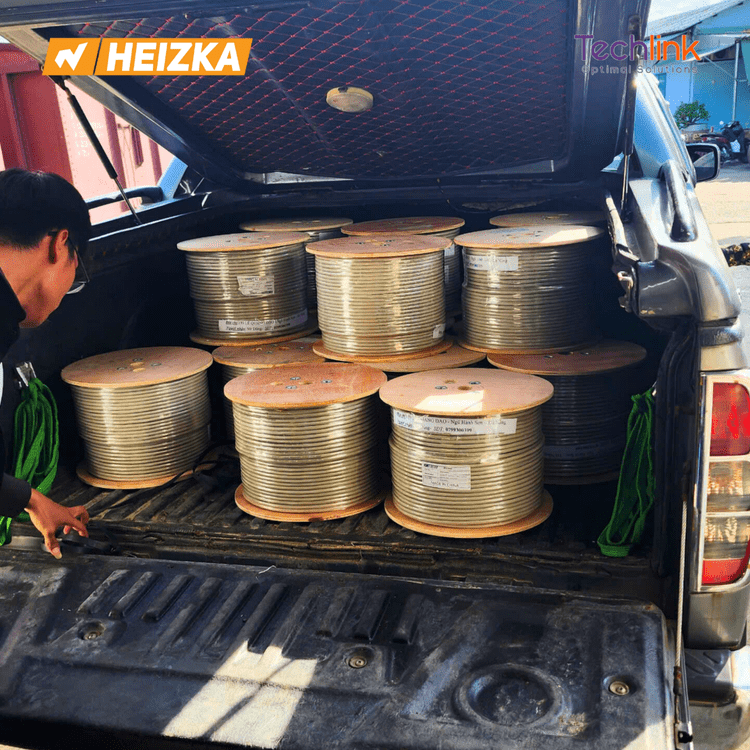Cáp điều khiển 16awg Heizka chính hãng cuộn 305m