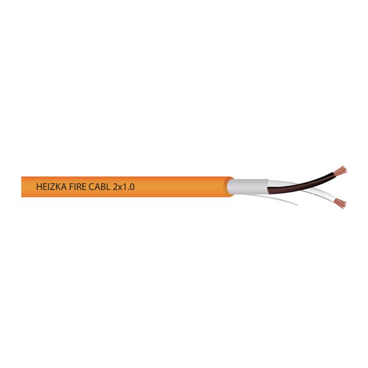 Cáp điều khiển chống nhiễu chống cháy 18AWG Heizka HER10S2LZ, 2×1.0mm