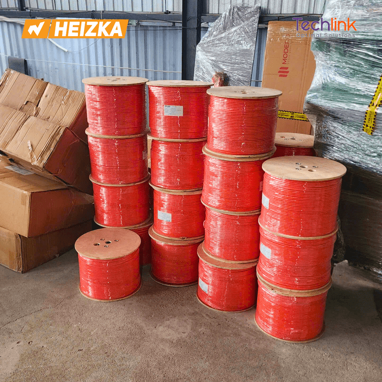 Cáp điều khiển Heizka chống cháy, chống nhiễu dùng cho hệ thống PCCC