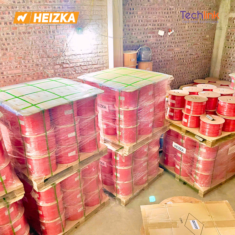Cáp điều khiển chống nhiễu chống cháy 16AWG Heizka